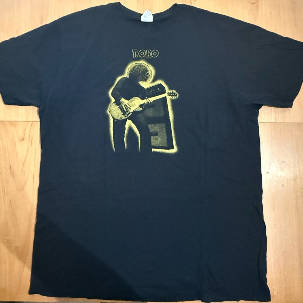 Ray Toro Black Graphic Tee for Men XL